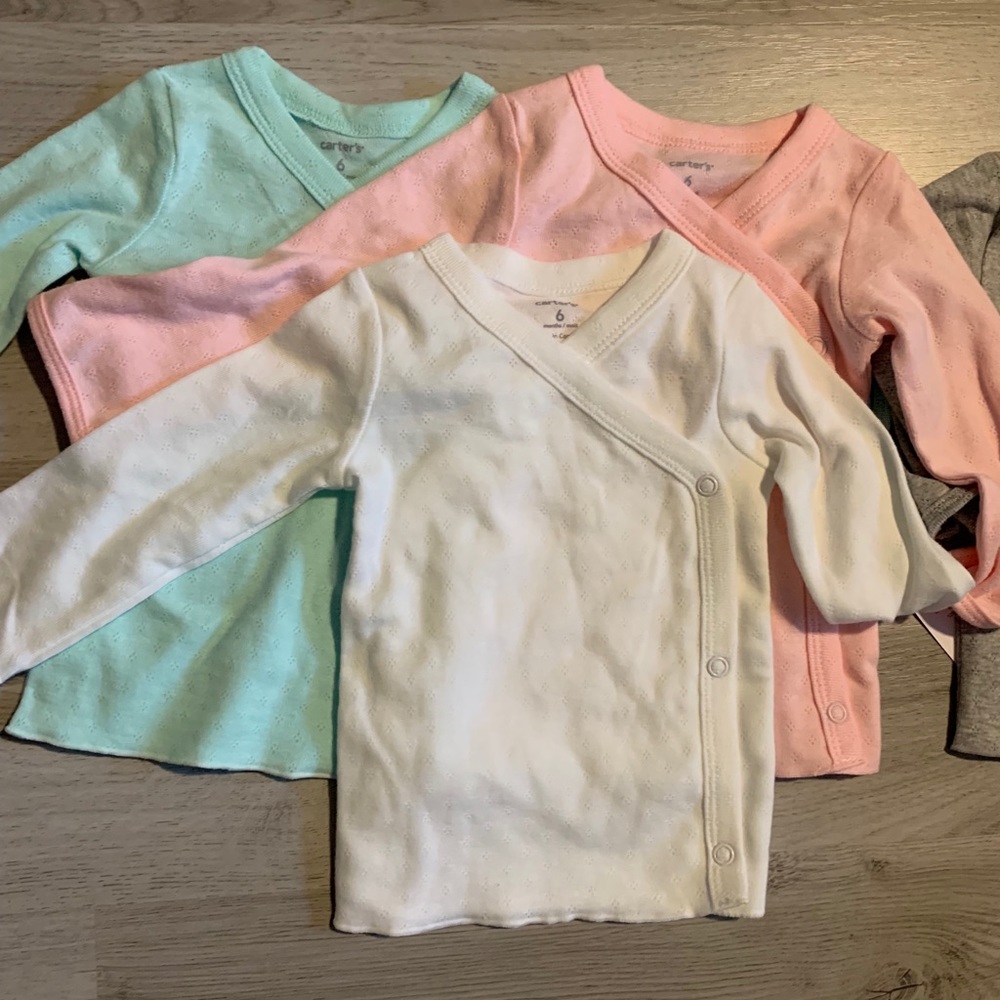 Baby Girl Layette gift set (4 tops)